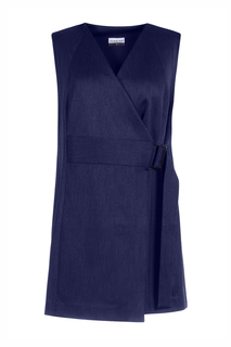 Жилет женский YARMINA JK4515-1171 синий 56