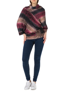 Водолазка женская Adzhedo 5594 красная 4XL