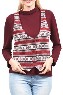 Жилет женский ODEKS-STYLE OD3-2-366 красный 48-170