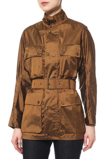 Куртка женская Belstaff 7000/SILK/10 коричневая 42 UK