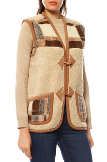 Утепленный жилет женский ALWERO ALPEN бежевый XL