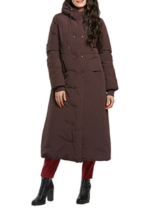 Пуховик-пальто женский D`IMMA 2002 фиолетовый 46-170