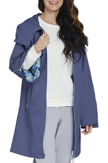 Плащ женский D`IMMA 1953 голубой 44-170