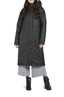 Пуховик-пальто женский D`IMMA 2004 черный 50-170