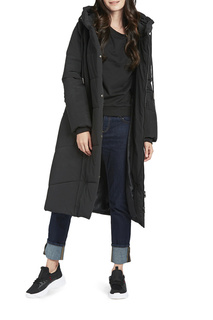 Пуховик-пальто женский D`IMMA 2028 черный 58-170