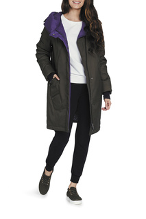 Пуховик-пальто женский D`IMMA 1957 зеленый 44-170