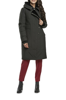 Пуховик-пальто женский D`IMMA 2022 черный 44-170