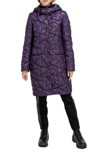 Пуховик-пальто женский HELMIDGE 8960 фиолетовый 50