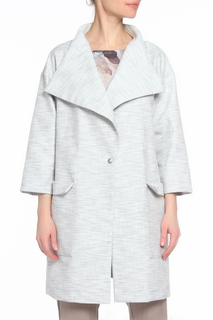 Пальто женское Adzhedo 6180 белое 3XL