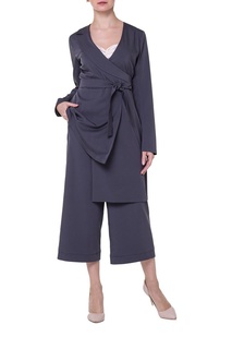 Костюм брючный женский Adzhedo 8707 серый 3XL