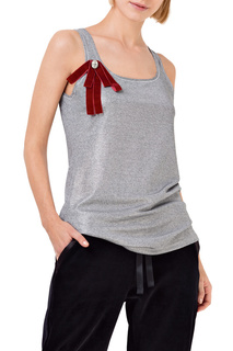 Топ женский Opium M-34 серебристый M