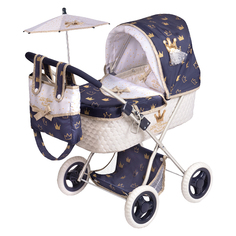 Коляска с сумкой и зонтиком серии Классик Голд, 60 см складная 85032 De Cuevas