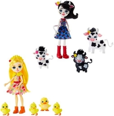 Игровой набор Mattel Enchantimals Кукла с 3 зверушками, в ассортименте