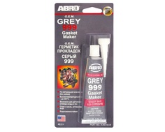 Герметик силиконовый Abro GREY GASKET MAKER серый 42,5 Гр. 9-Ab-42-R