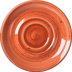 Блюдце PETYE RUSTICS TERRA COTTA, 15 см., цвет терракот