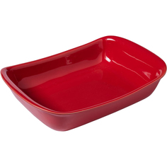 Форма для запекания PYREX Supreme Red прямоугольная 26см керамика