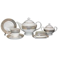 Чайный сервиз Lenardi Золотая симфония 18 предметов 125-059