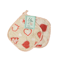 Мари Санна Прихватка Serdtsa (18х18 см - 2 шт)