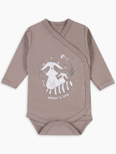 Боди c запахом Milky Nature Веселый малыш 242 322 mn Мокко C р.68