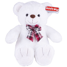 Игрушка мягкая Softoy Медведь белоснежный, 50 см