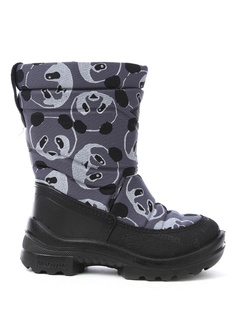 Сапожки Putkivarsi с принтом Kuoma 460864 цв.серый р.27