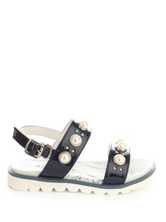 Туфли открытые ZEBRA 489946 цв.синий р.34 Зебра