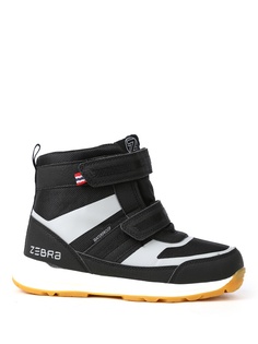 Ботинки ZEBRA 458227 цв.черный р.35 Зебра