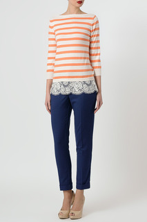 Джемпер женский Blugirl 8044 SS15 оранжевый 46