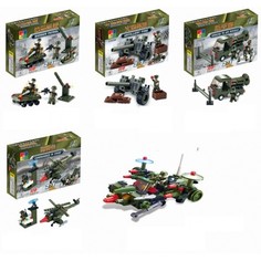Конструктор военная техника с фигурками Shantou Gepai 1709K646