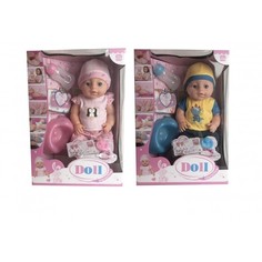 Пупс Doll пьет, писает, аксессуары, 37 см Shantou