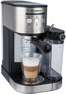 Кофеварка рожкового типа Maunfeld MF-720S PRO Silver