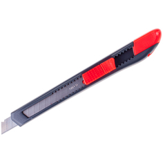 Нож канцелярский "Start", пластиковый, с ручным фиксатором лезвия, 9 мм Maped