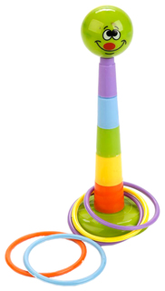 Игровой набор Shantou Gepai Кольцеброс Клоун 5 Колец B1652864