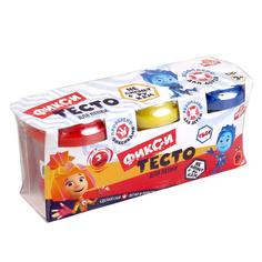 Набор теста для лепки MultiArt Фиксики в стакане