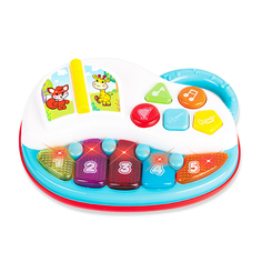 Жирафики Игрушка музыкальная – Пианино, со светом