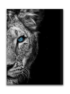 Картина на холсте LOFTime 30х40 ЛЬВИЦА ПОЛОВИНКА К-029-3040