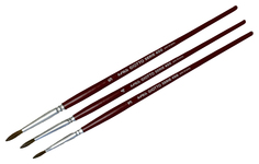 Набор кистей пони 400 (№3, №4, №5) круглые Giotto