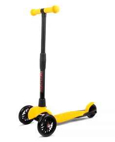 Самокат детский трехколесный Альфа с регулируемой складной ручкой Buggy Boom