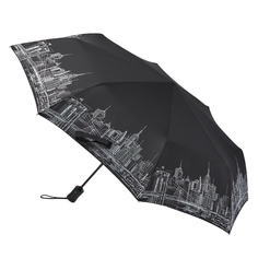 Зонт женский Fulton R348 "Бруклинский мост" черный