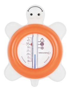 Классический термометр для воды Bebe Confort Черепашка коралловая