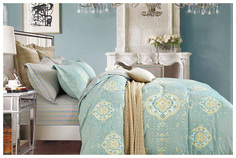 Комплект постельного белья Cleo satin de luxe евро