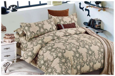 Комплект постельного белья Cleo satin de luxe полутораспальный