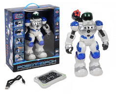 Интерактивный робот на р/у на аккум., стреляет, звук, свет BeBoy