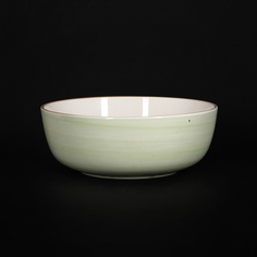 Салатник 165мм 900мл, коралловый "Corone Natura" HL248660D No Brand