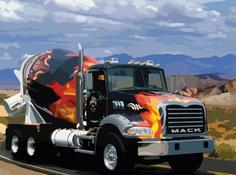 Картина по номерам Color Kit "Бетономешалка", 30x40