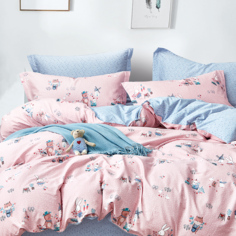 Постельное белье BELLEHOME Зайкины сказки 1.5-спальный