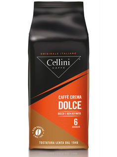 Кофе в зернах CELLINI Dolce 1000 г. вакуум