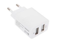 Сетевое зарядное устройство Deppa Ultra 2 USB 2,1А White
