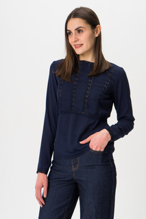 Блуза женская Blend She 20202781 синяя XS