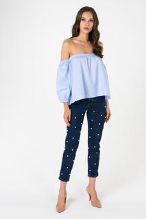 Блуза женская T-Skirt SS17-04-0410-FS синяя S